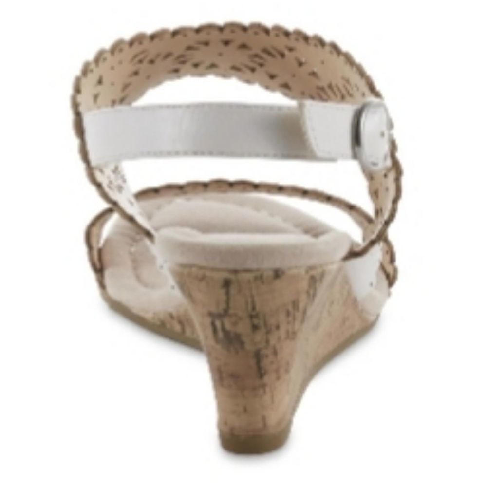 Elizabeth Sling-back Wedge Sandal - Picture 3 of 4